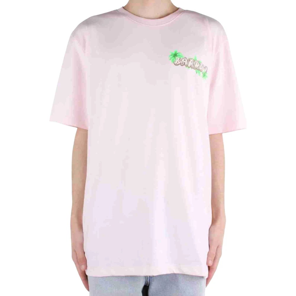 Barrow T-Shirts Pink Heren