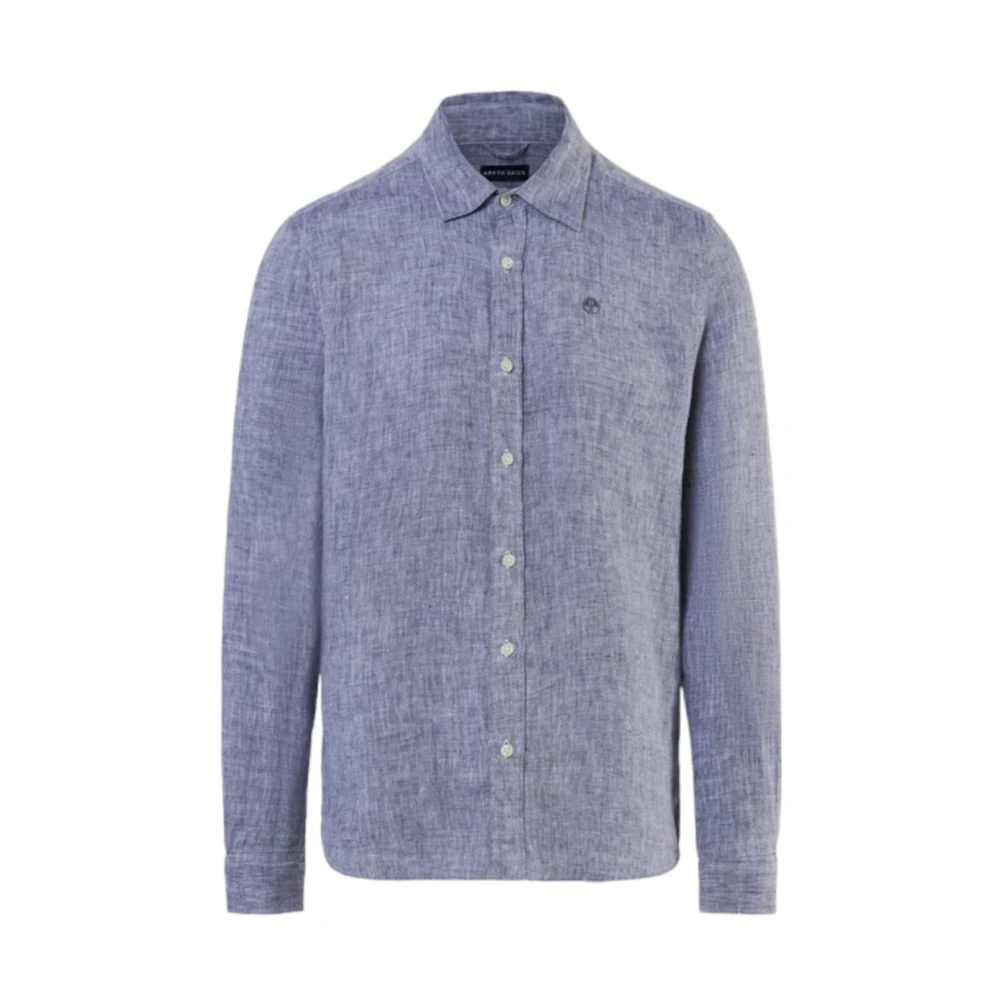 North Sails Lange mouwen overhemd Blue Heren
