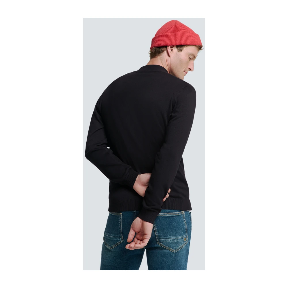 No Excess Melange 2 Gekleurde Vest Black Heren