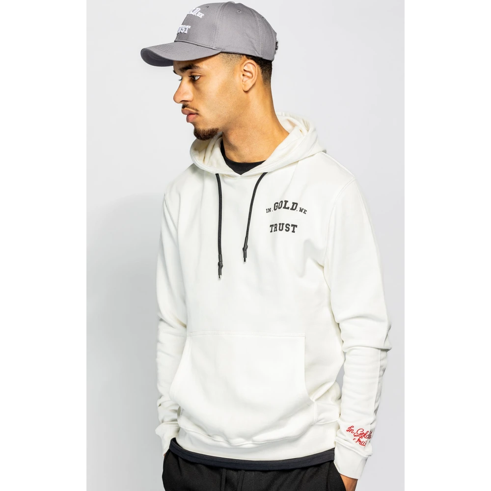 In Gold We Trust The Notorious Blanc de Blanc Hoodie White Heren