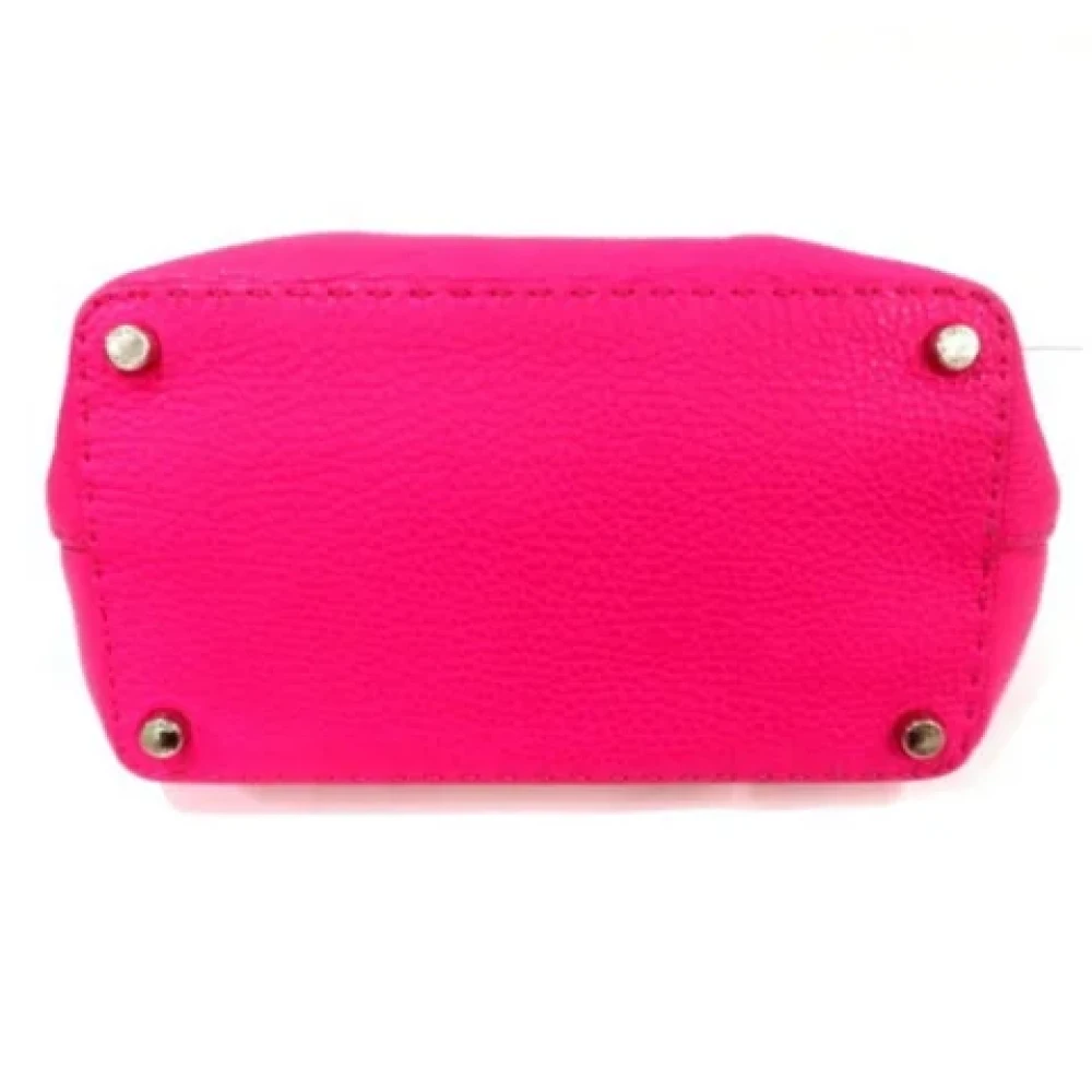 Fendi Vintage Pre-owned Leather fendi-bags Pink Dames