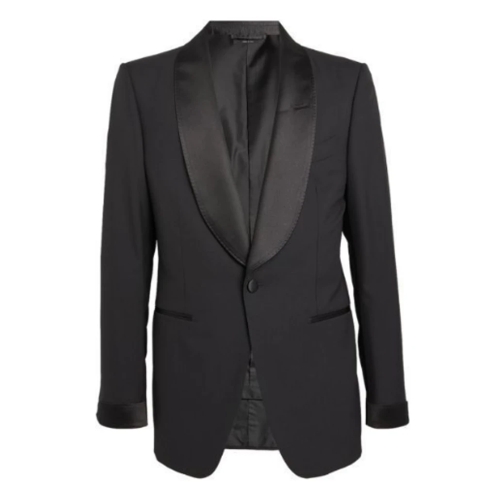 Tom Ford Stijlvolle Jassen voor Mannen Black Heren
