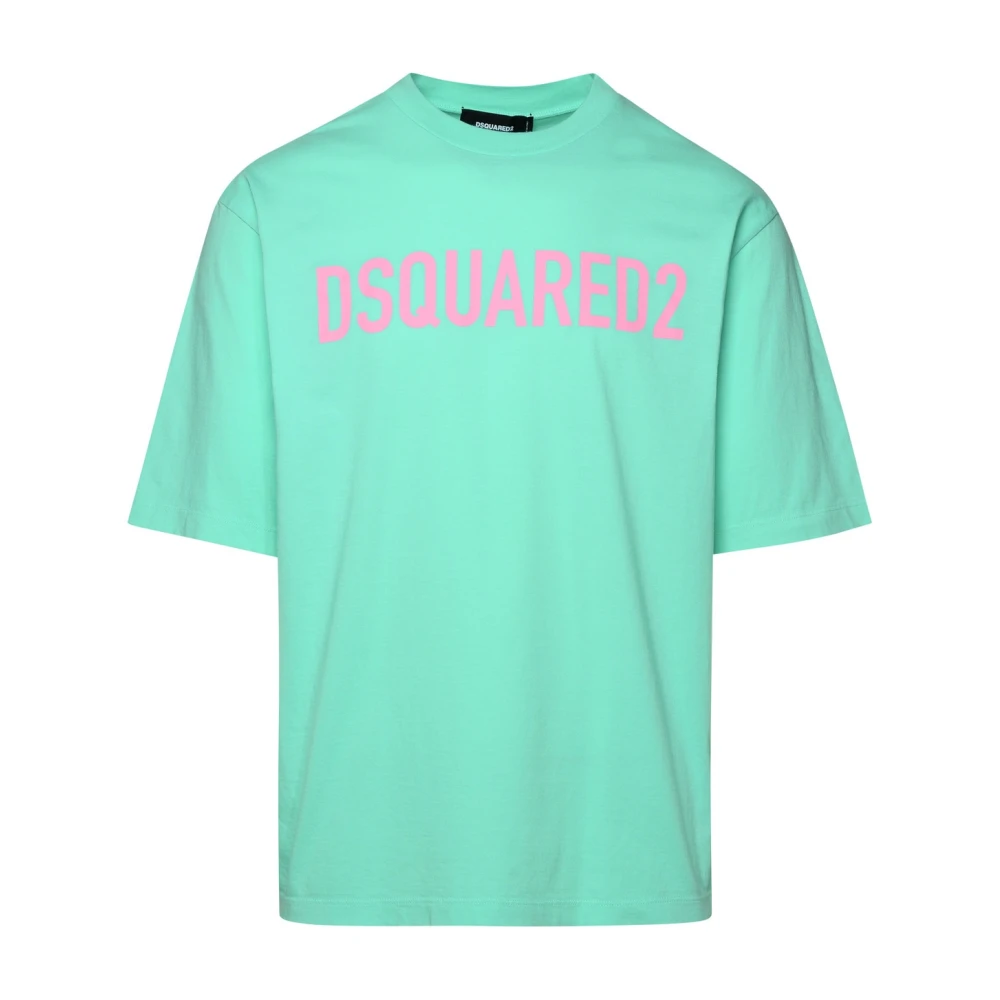 Dsquared2 T-Shirts Green Heren