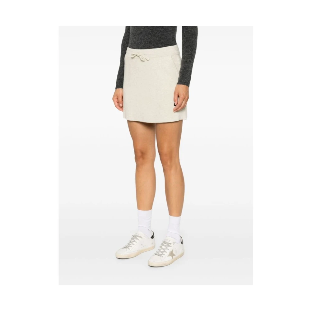 Isabel Marant Étoile Mêlee Gebreide Rok met Koord Gray Dames