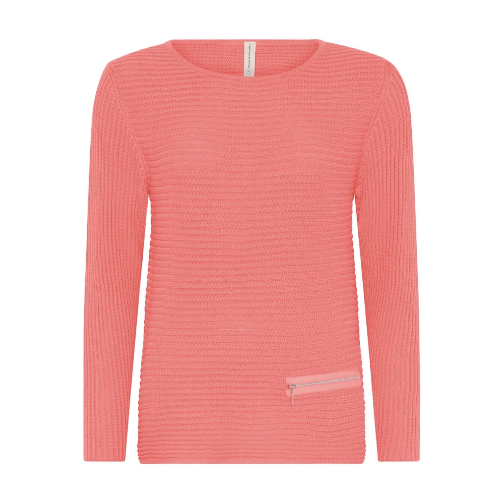 Skovhuus Jumper met ritseffect Red Dames