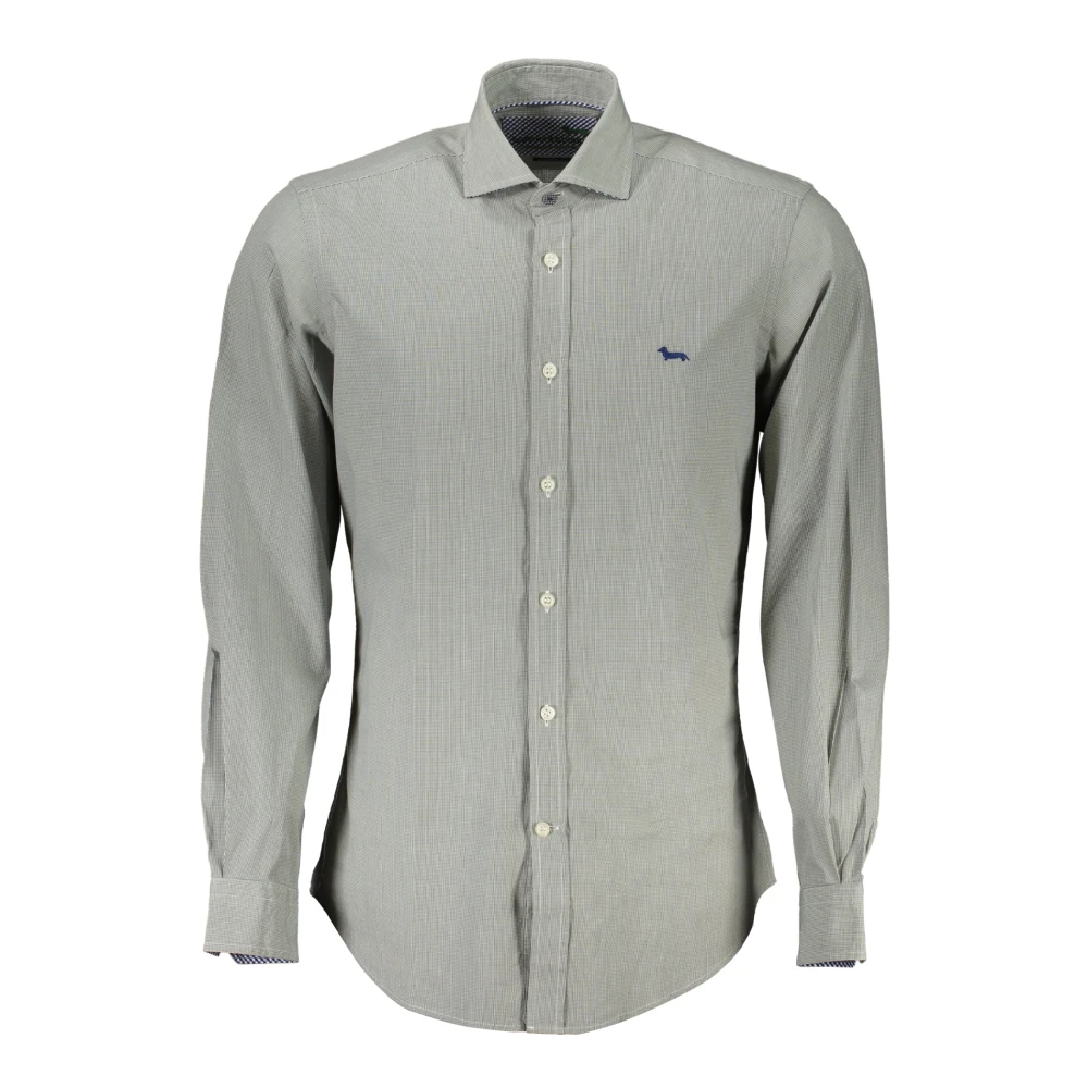 Harmont & Blaine Overhemd Lange Mouwen Heren Groen Green Heren