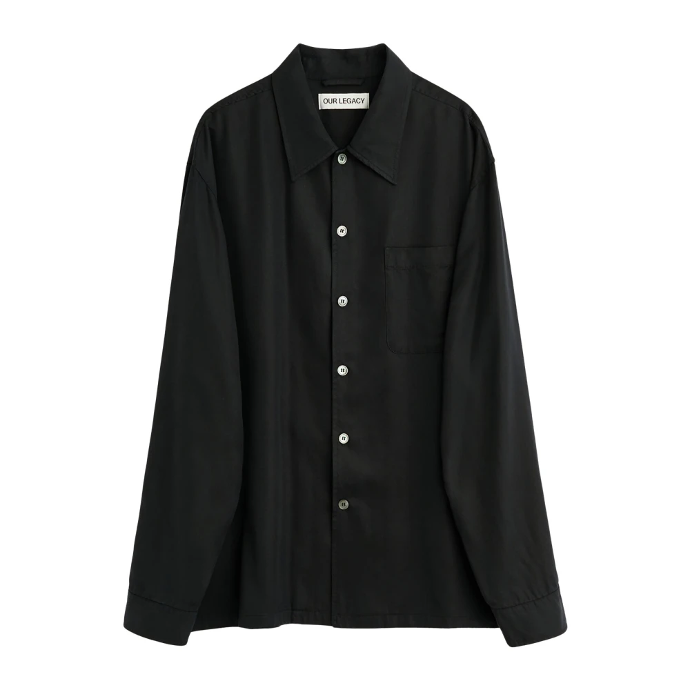 Our Legacy , Casual Shirts, Male, Black, M, Every Shirt