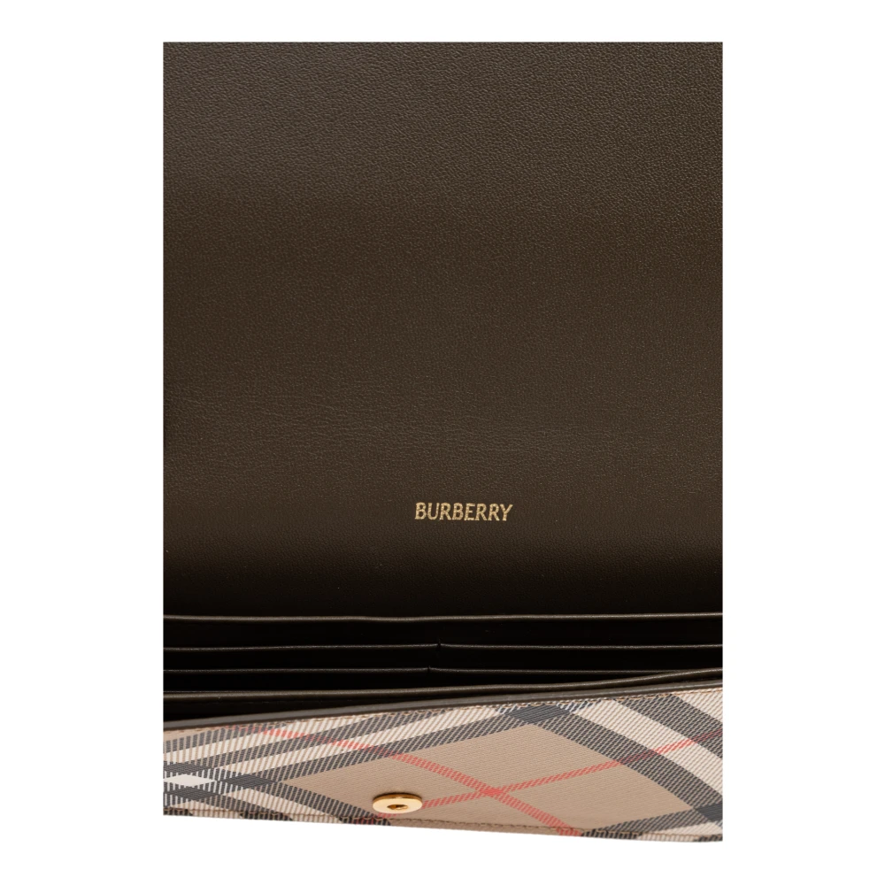 Burberry Portemonnee op ketting Beige Dames