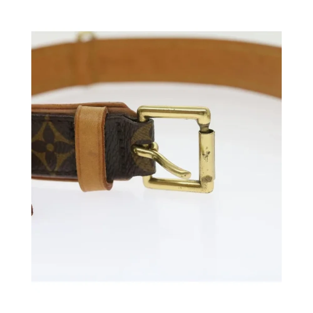 Louis Vuitton Vintage Pre-owned Canvas belts Brown Unisex