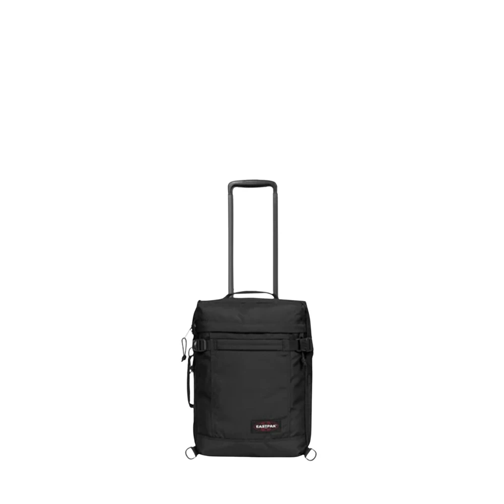 Eastpak Uomo Nero - Zaino Elegante Con Cinghia Trolley - Suitcases - One Size - Immagine 4