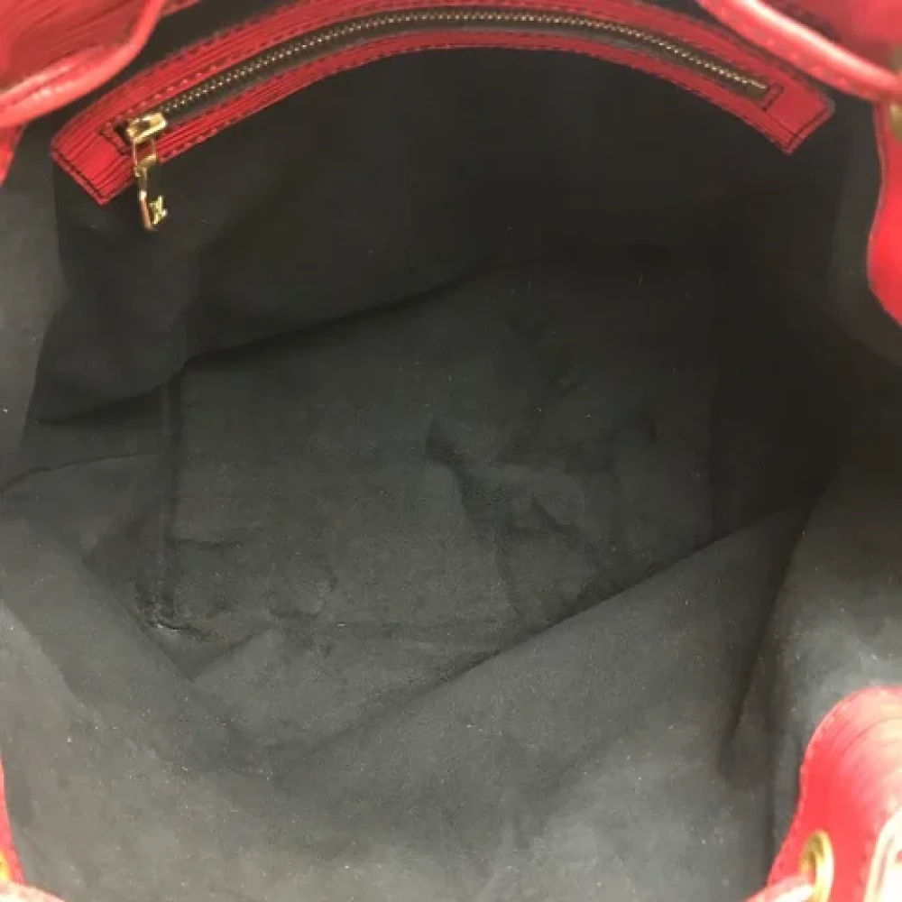 Louis Vuitton Vintage Pre-owned Leather louis-vuitton-bags Red Dames