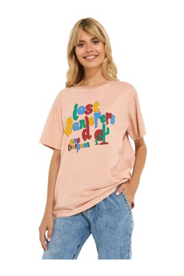 rosa-oversized-t-shirt-med-tryck