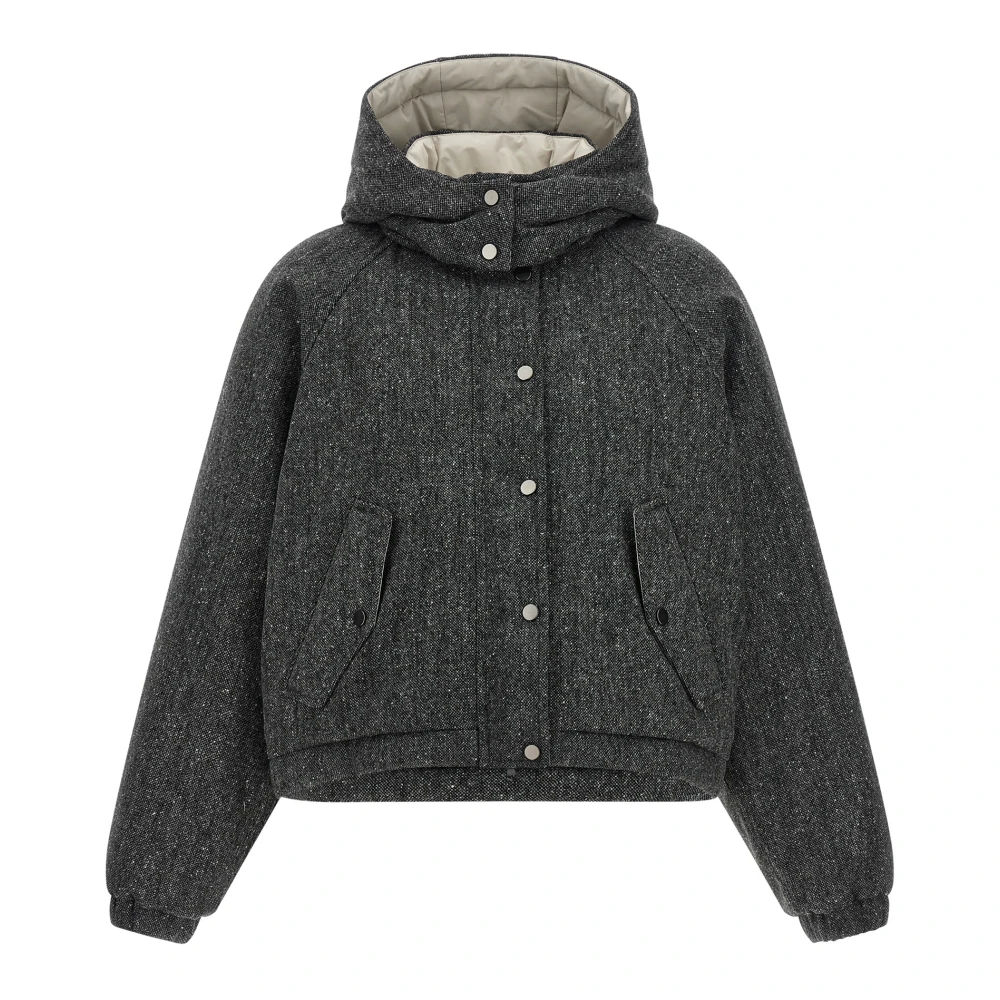 Brunello Cucinelli Donna Grigio Giacche, L, New,