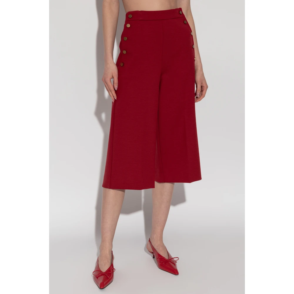 Max Mara Bermuda 'Valdez' Red Dames
