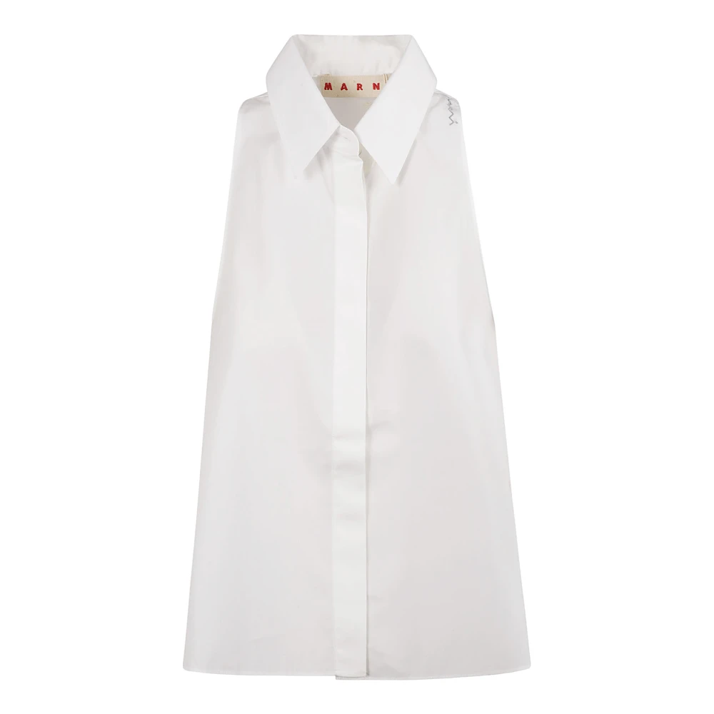 Marni Stijlvolle Overhemden Collectie White Dames