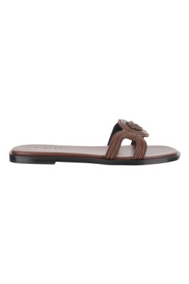 sandales-basses-medusa-95-en-cuir-marron