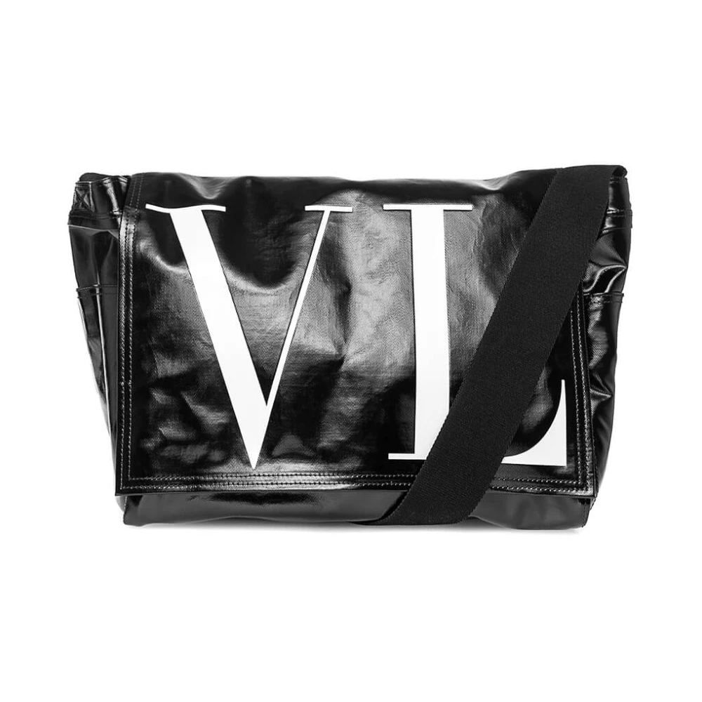 Valentino Garavani Stijlvolle Messenger Tas Black Heren