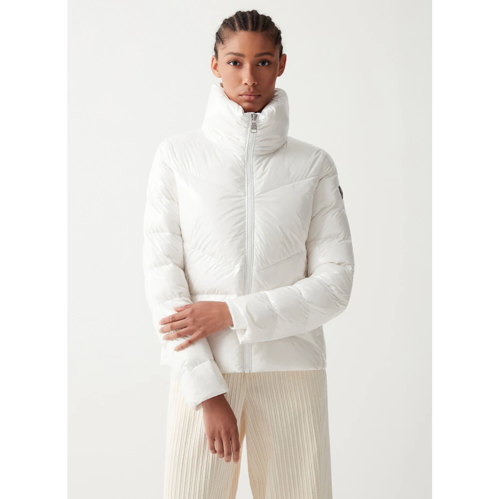 Colmar Korte Glanzende Donsjas White Dames