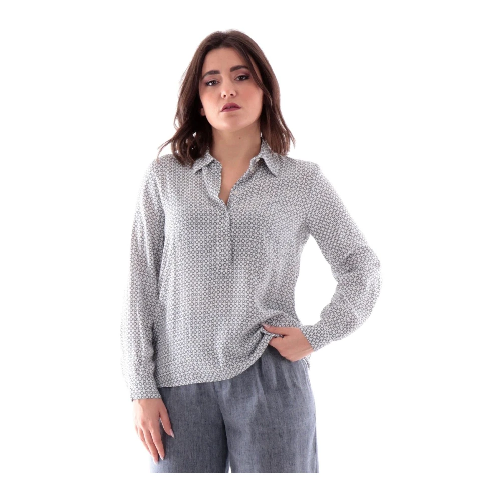 Emme Di Marella Women's Blue Stylish Shirt With 100% Composition