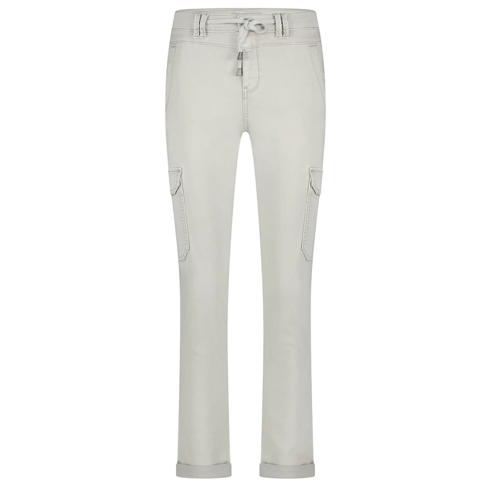 Red Button Cargo Jog Broek in Rood Gray Dames