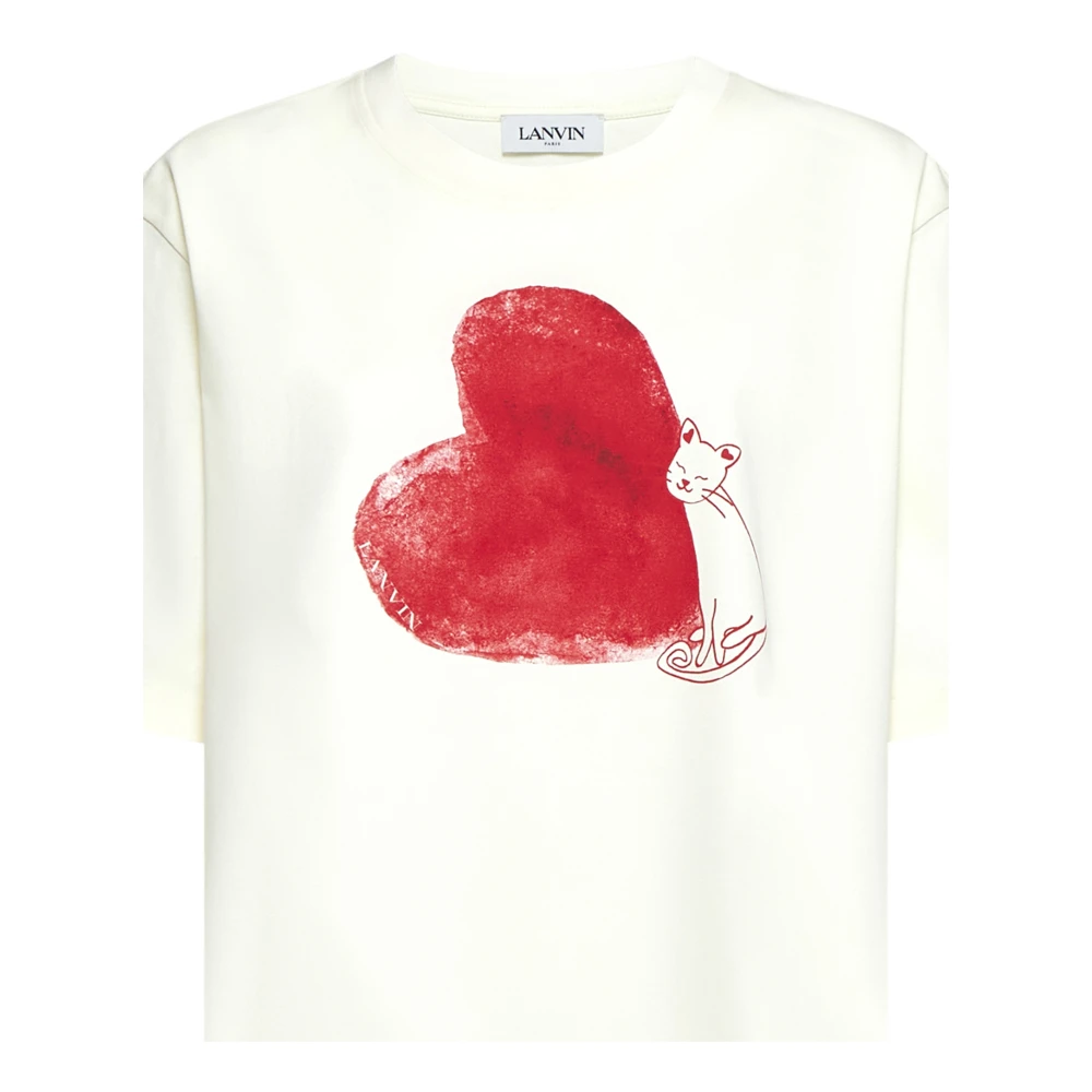 Lanvin Witte Stijlvolle Shirt White Dames