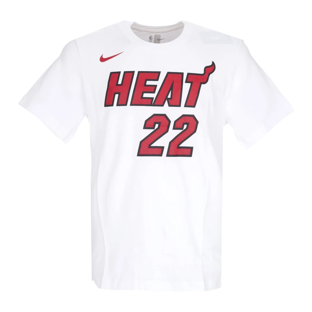 Nike Jimmy Butler NBA Tee Miami Heat White Heren
