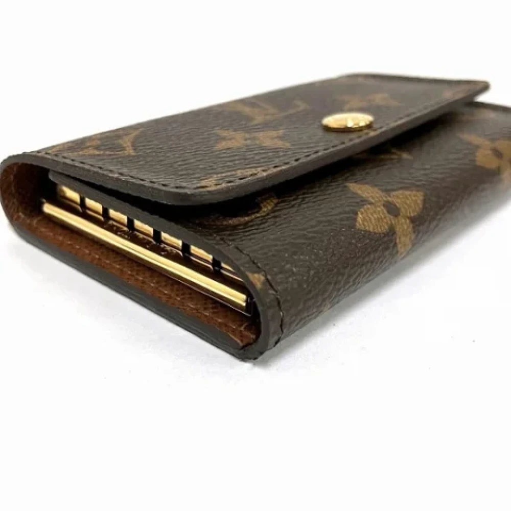 Louis Vuitton Vintage Pre-owned Canvas key-holders Brown Dames