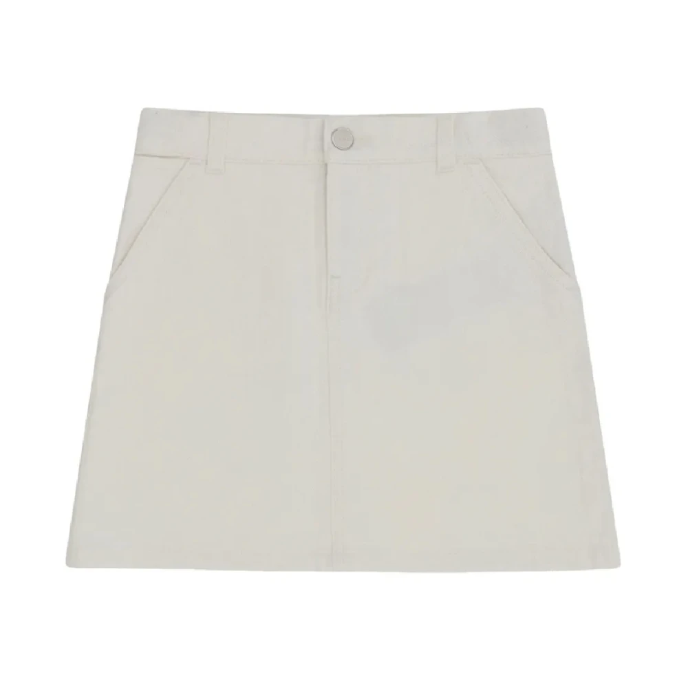 Gucci Girls Beige Kids Skirts, 10 Y, Stylish Mini Skirt For