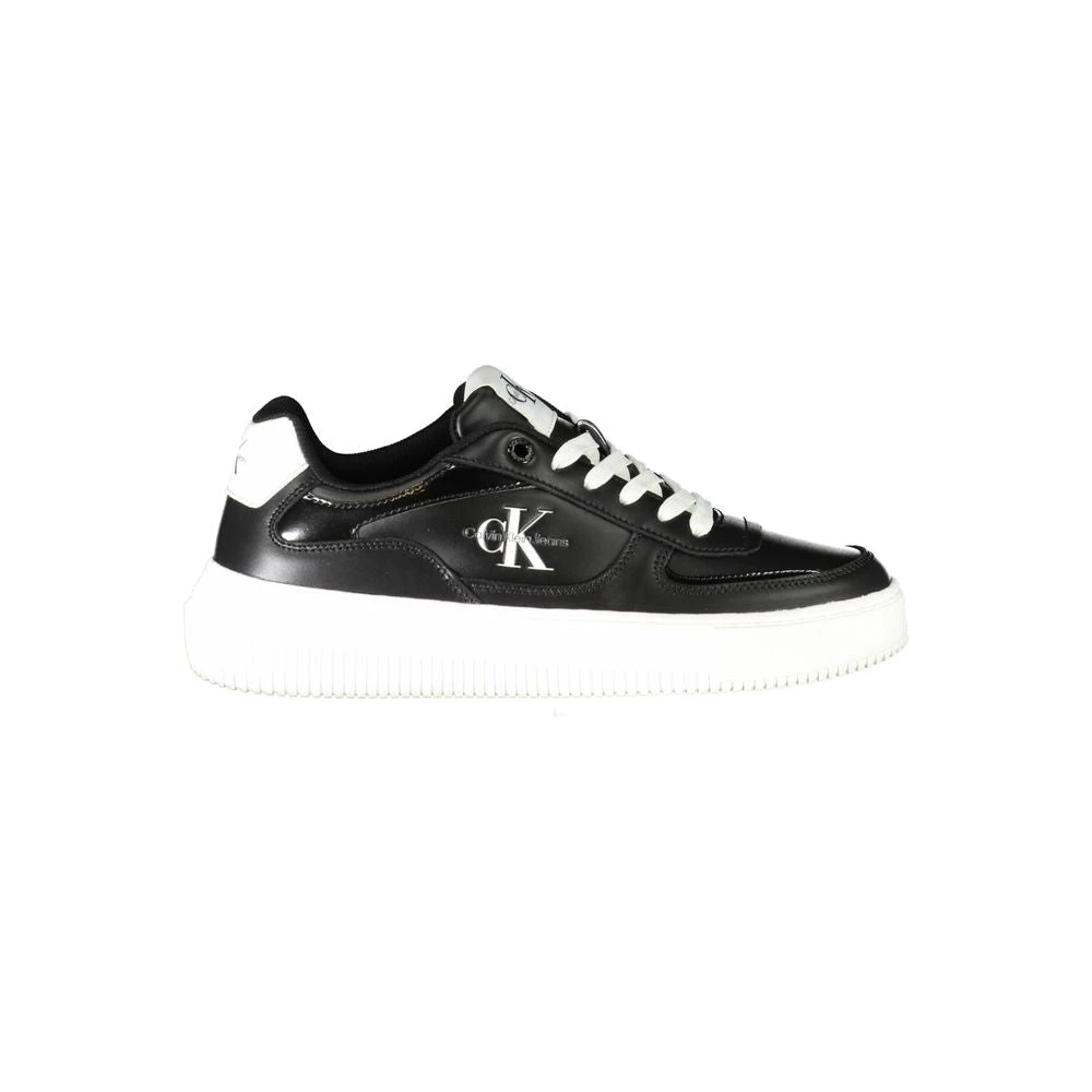 Calvin Klein Women's Black Polyester Sneaker