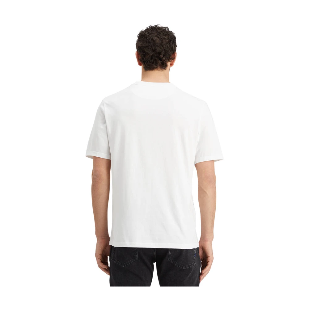 Scotch & Soda Core Logo T-shirt Korte Mouw White Heren