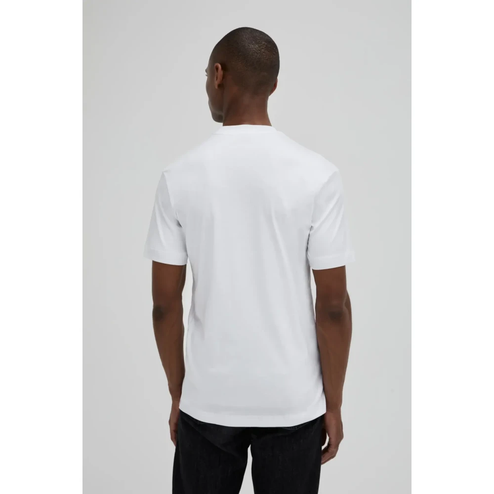 Valenza Interlock Supima T-shirt in wit White Heren