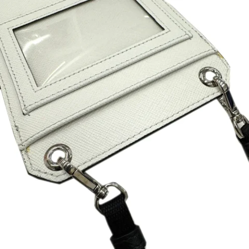 Prada Vintage Pre-owned Fabric prada-bags White Dames