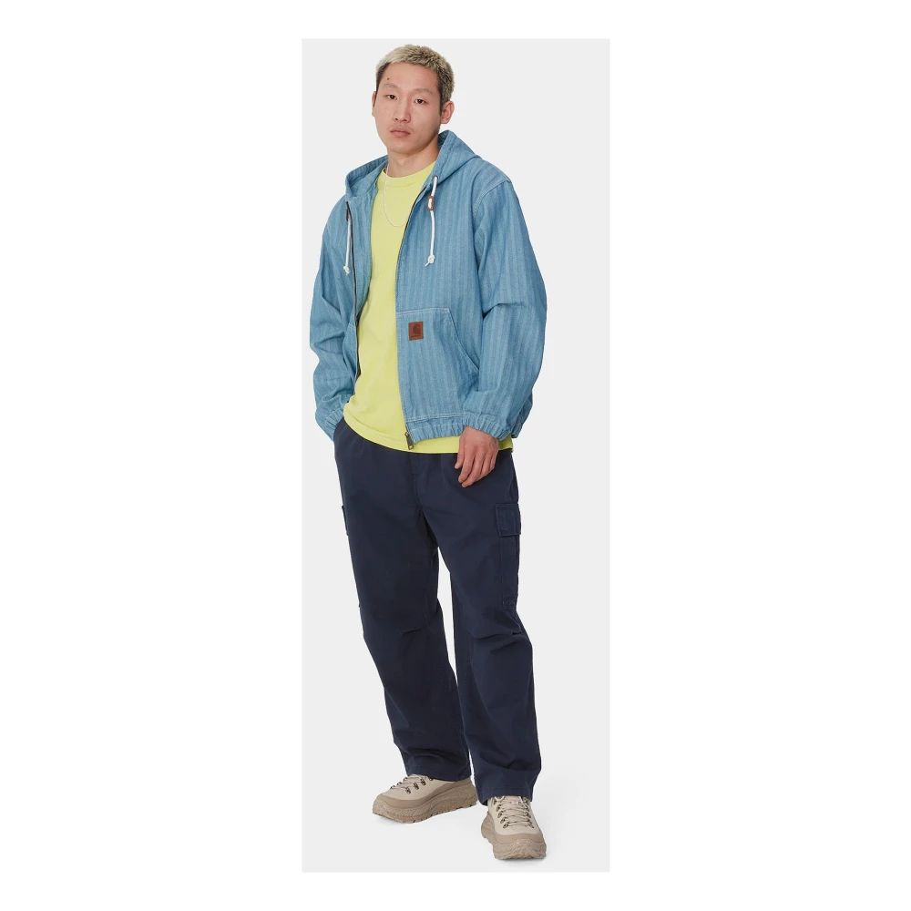 Carhartt WIP Cargo broek met relaxed fit Air Force Blue Heren