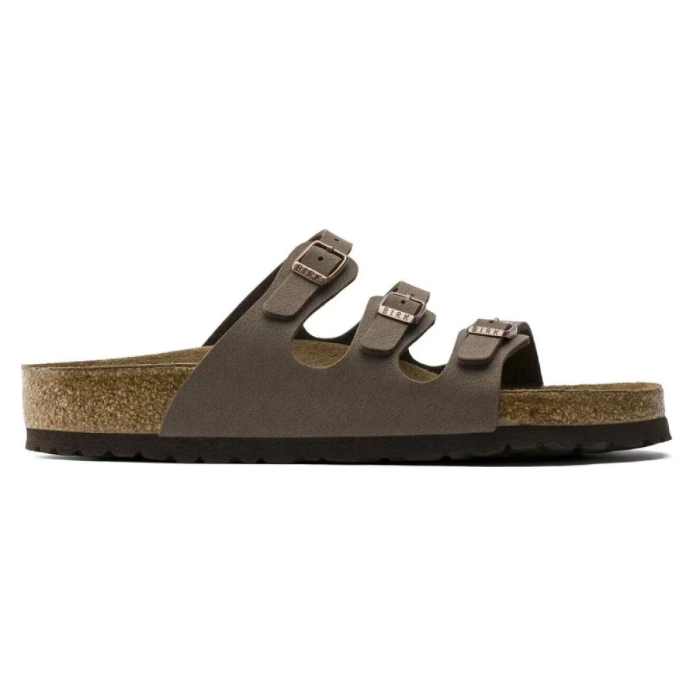 Birkenstock Brown Sliders - Female - Sliders - 6 Uk - Shoes