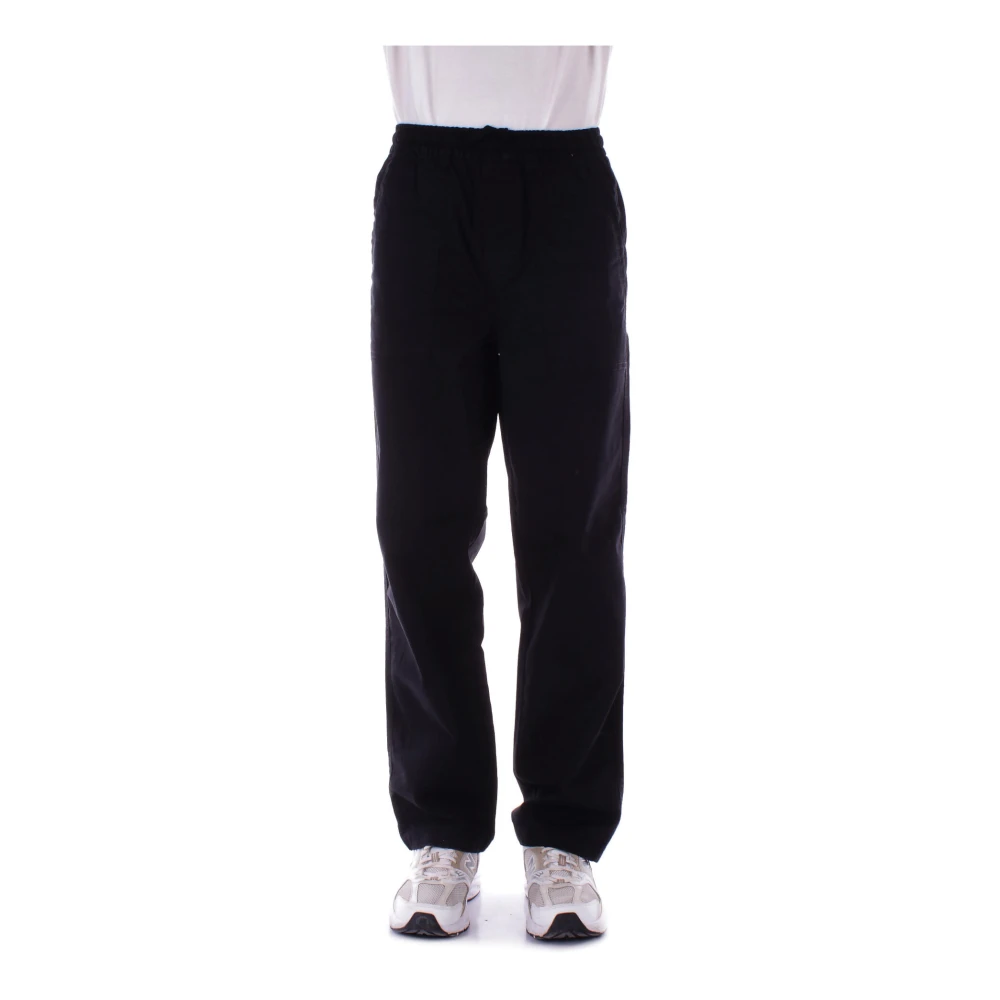 Only & Sons Zwarte Broek met Trekkoord Taille Black Heren