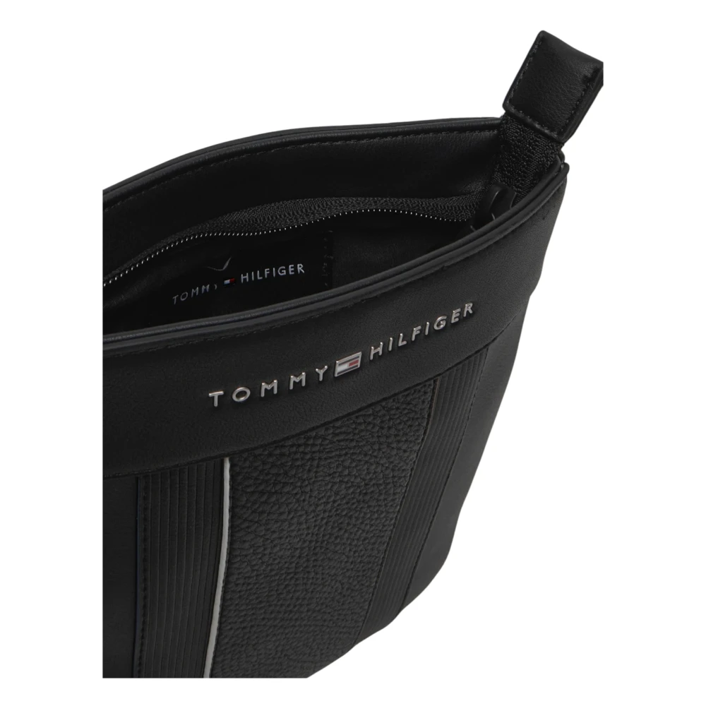 Tommy Hilfiger Heren Schoudertas Lente Zomer Collectie Black Heren