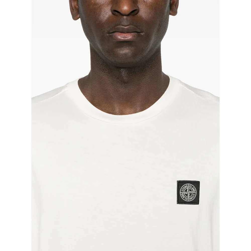 Stone Island Stijlvolle T-shirts en Polos White Heren