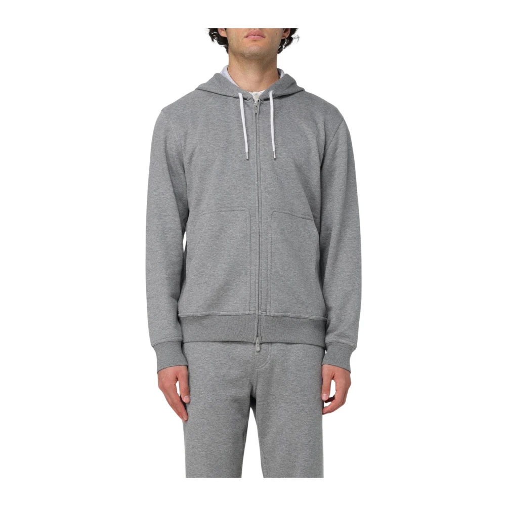 Sweatshirts & Hoodies > Zip-throughs - - Brunello Cucinelli - Modalova