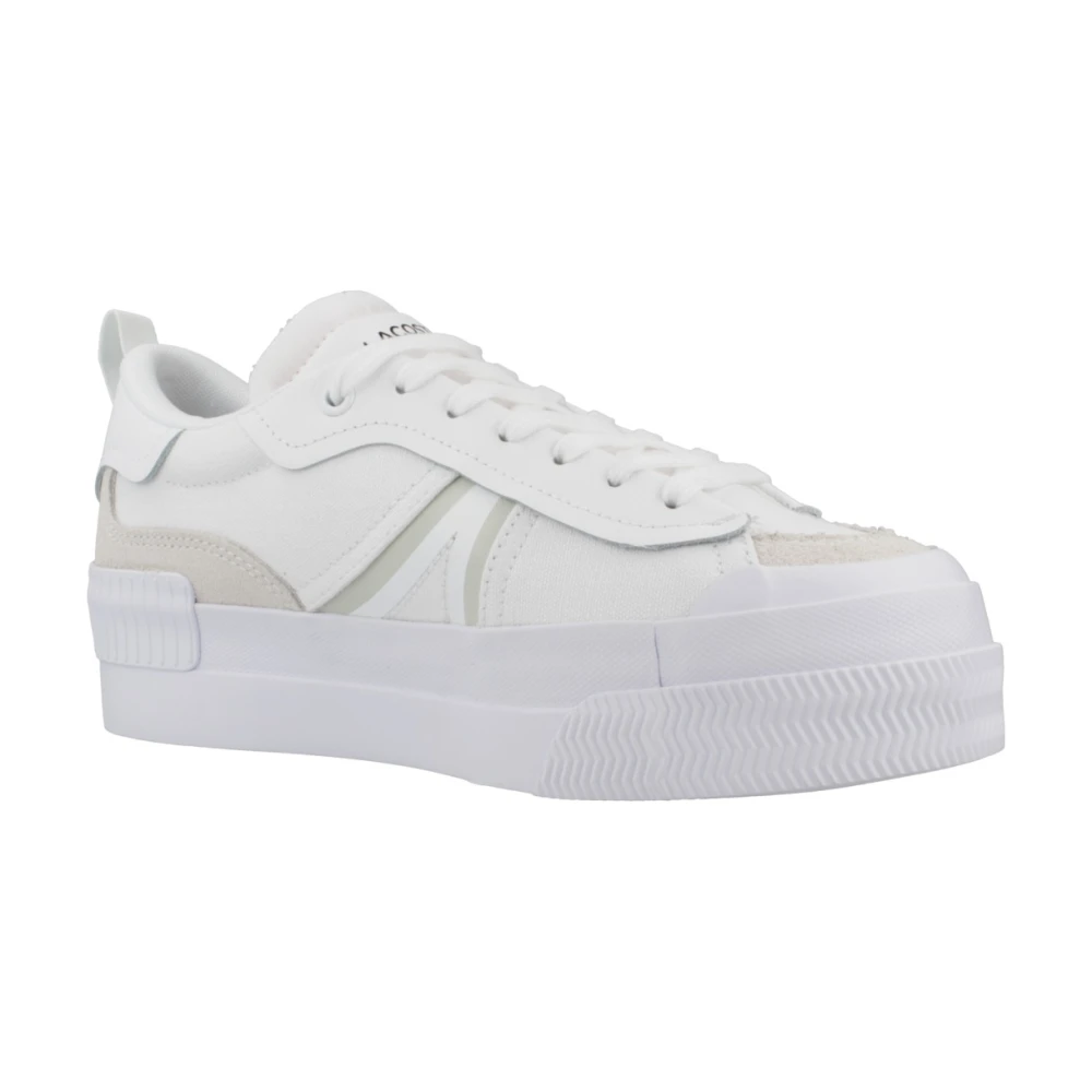 Lacoste Platform Sneakers met Contrast