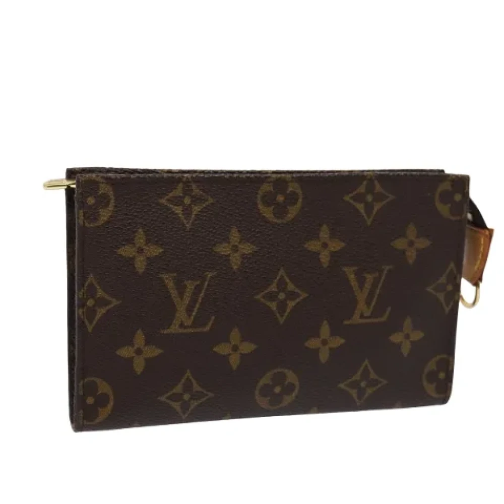 Louis Vuitton Vintage Pre-owned Canvas pouches Brown Dames