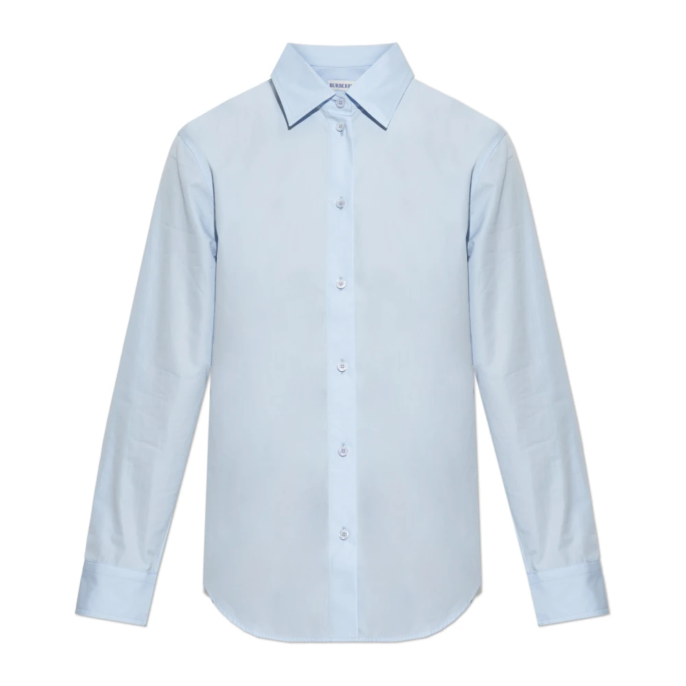 Burberry Women's Blue Ellora Shirt - Shirts - 2XS - Blouses & Shirts