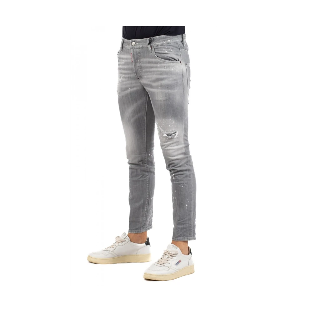Dsquared2 Jeans Gray Heren