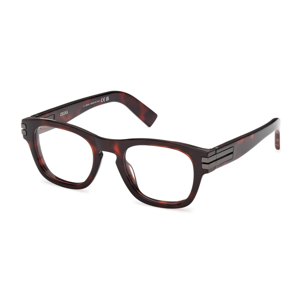 Zegna Brown Glasses, Male, 51 Mm, Eyeglasses