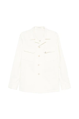 Overshirt med fickdetaljer och knappar