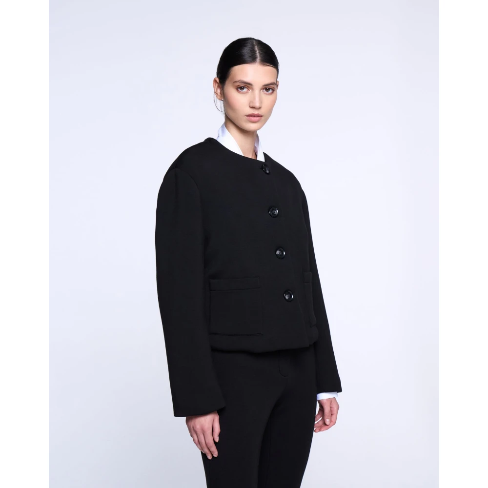 Silvian Heach Korte jas Black Dames