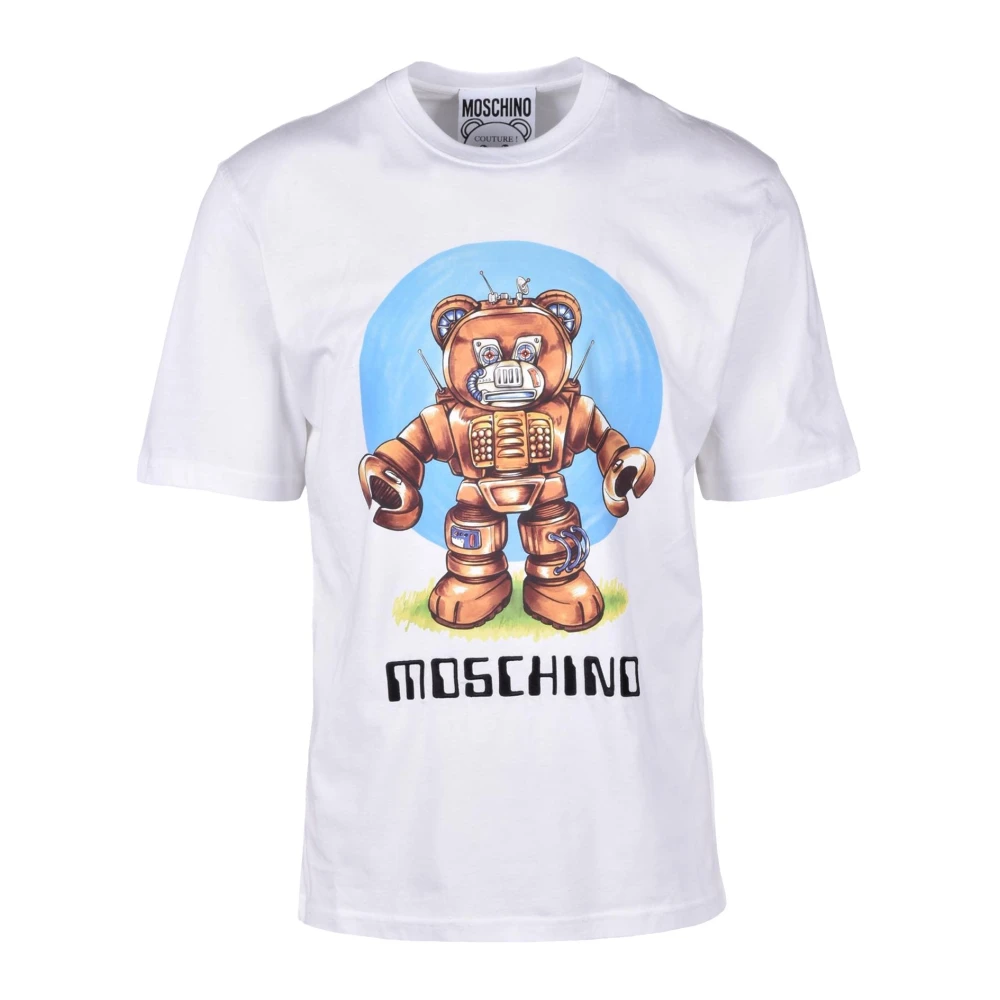 Moschino Tshirt White Heren