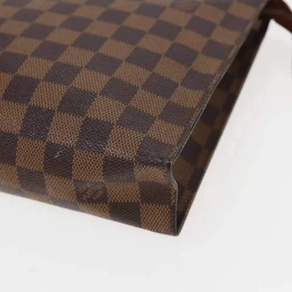 Louis Vuitton Vintage Pre-owned Canvas pouches Brown Dames