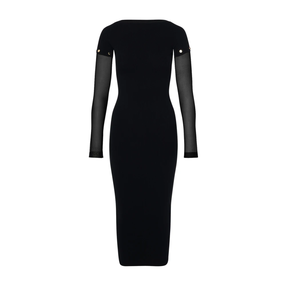 SPORTMAX Modieuze Grazia Stijl Jurk Black Dames