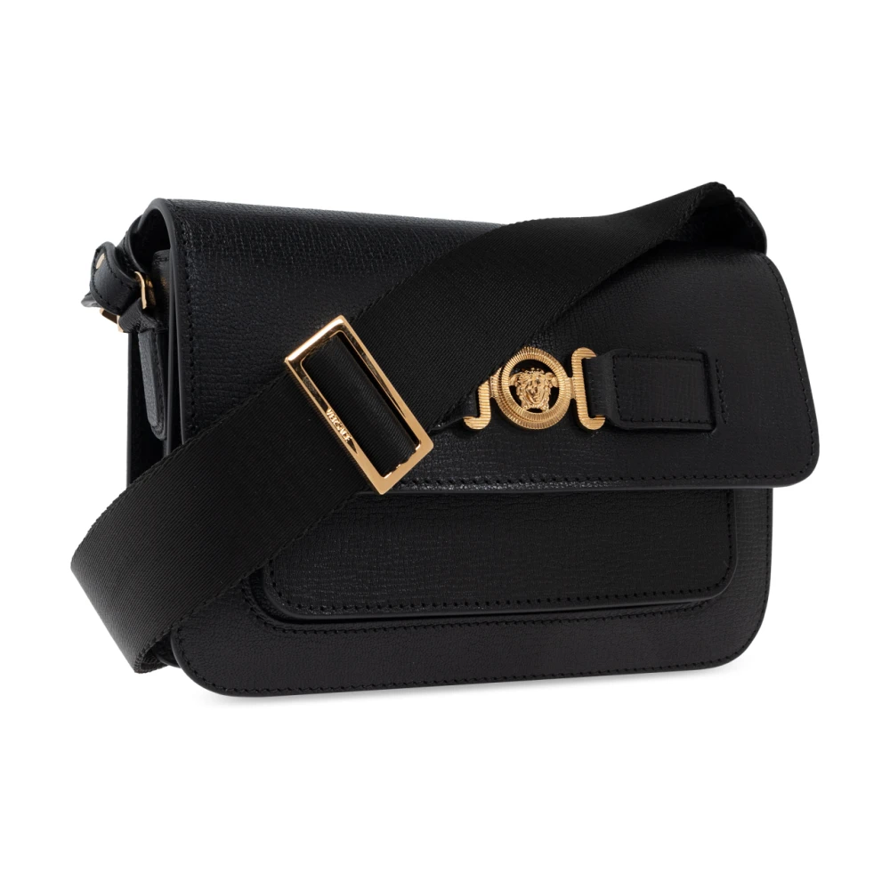 Versace Biggie Schoudertas Black Heren