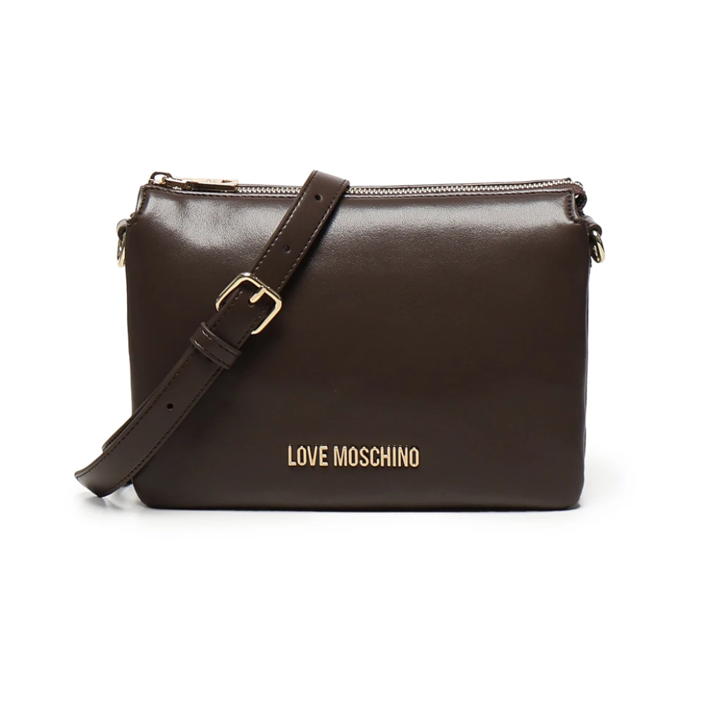 Love Moschino Women's Brown Shoulder Bags, One Size, Shoulder Bag